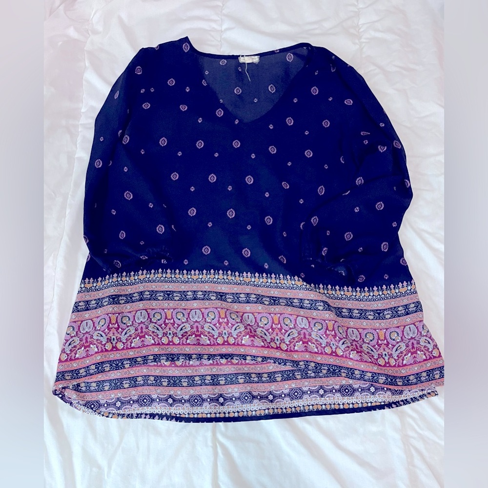 Women’s long sleeve blouse